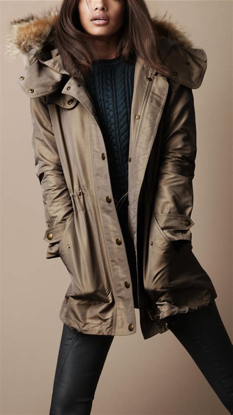 burberry parka damen|Burberry coats over stock.